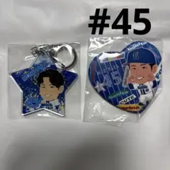 横浜DeNAベイスターズ　45 森原康平　ぬいぐるみ　カード　うちわ　ガチャ 横浜DeNAベイスターズ 45 森原康平 ぬいぐるみ カード うちわ