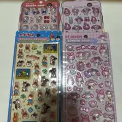 サンリオ クッピーラムネ ボンボンドロップシール 4種セット