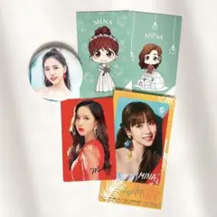 TWICE ミナ　缶バッチ　Twaii′s shop ステッカーまとめ売り