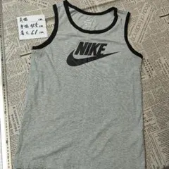 ナイキ タンクトップ S グレー フューチュラ アイコン リンガー ロゴプリント