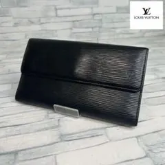 極美品　60 LOUIS VUITTON 長財布　三つ折り財布　ue4