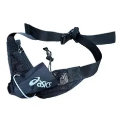 ASICS ブラック ボディバッグ