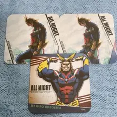 ヒロアカ ジャンプ展 アートコースター オールマイト