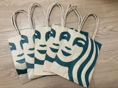 スターバックス ショップ袋 5枚セット