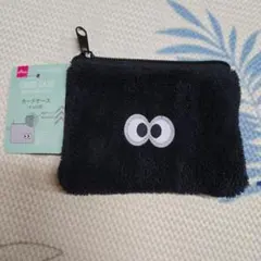 DAISO カードケース ギョロ目 　新品未使用　黒のサムネイル