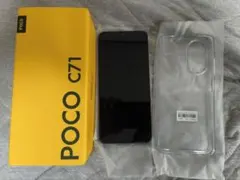 【美品】POCO C71 RAM 3GB ROM 64GB black