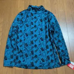 ハイネック長袖トップス M-L 裏起毛