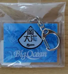 ☆新品☆千葉ロッテマリーンズ 岡 大海25 移籍時アクリルキーホルダー