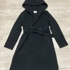 GLACIER フード付きロングコート ブラック 匿名配送　値下げ不可