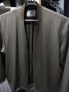 tk.TAKEO KIKUCHI 360度ストレッチ ノーカラージャケット L