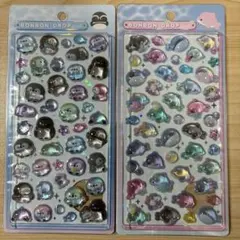 【正規品】 ボンボンドロップ シール 水族館限定 　ペンギン　イルカ　2枚セット