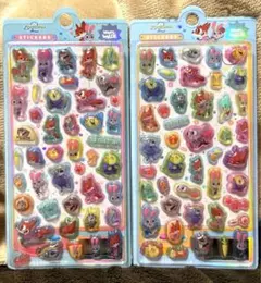 海外正規品　Disney ズートピア　３Ｄ　シール　 2枚セット