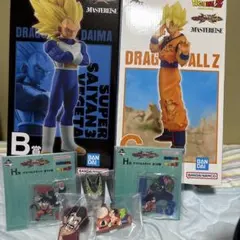 一番くじ　ドラゴンボール　B賞 ベジータ　C賞 孫悟空　おまけ付き