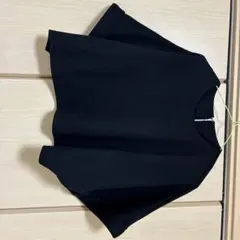 ブラック 半袖カットソー