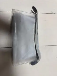 透明筆箱 ファスナー付き