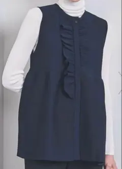 P イレギュラーフリル ベスト UNITED ARROWS トップス ニット - メルカリ