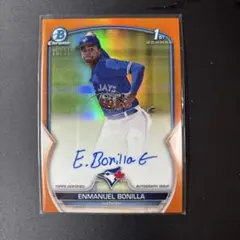 Emanuel Bonilla 2023 bowman auto /25 RC