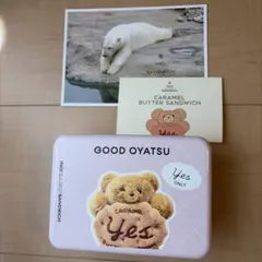 ノーレーズンサンドイッチ　缶のみ　メイリーパーラー　クマ テディベア