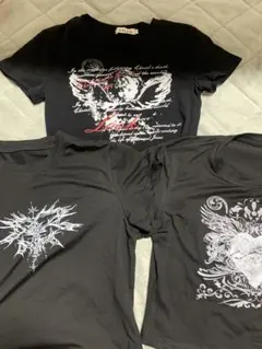 y2k グランジ Tシャツ3枚セットのサムネイル