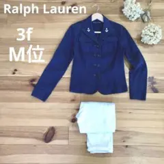 Ralph Lauren  マリン  シングル  ジャケット  M位  ネイビー