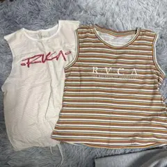 RVCA ノースリーブ タンクトップ