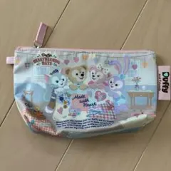 ディズニー　ダッフィー　ハートウォーミングデイズ　ポーチ