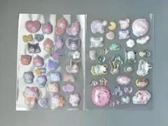 【正規品おすそ分け】サンリオコットンパフィー・うるちゅるポップシール