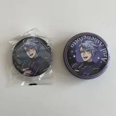 ツイステッドワンダーランド　アズール・アーシェングロット　式典服　缶バッチ　丸缶