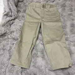ato 44 S クロップドパンツ サルエル チノパン ベージュ 春夏のサムネイル