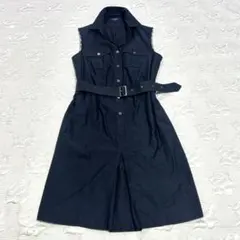 美品✨BURBERRY LONDON ワンピース ベルト XL ノバチェック 紺 - メルカリ
