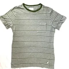 Saturday’s surf nyc ボーダーTシャツ