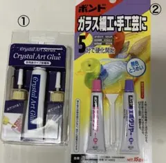 デコ用接着剤セット2種