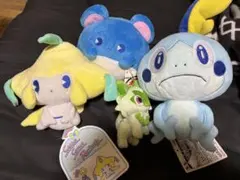 公*o様 サイコソーダ　ジラーチ　マリル　ポケモンセンター　ぬいぐるみ　まとめ売