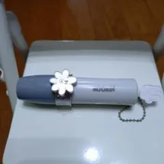 ムーミン カプセルトイ 花型キャップ付き リップケースニョロニョロ