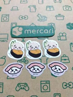 ラッコ フレークシール セット 寿司