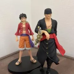 ルフィ、ゾロフィギュア
