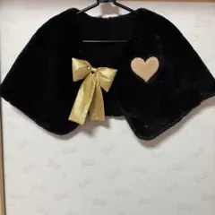 ディズニー　ファー　ポンチョ　ケープ　ディズニーリゾート　ランド　シー