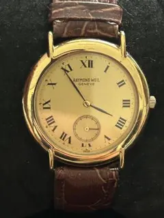 稼働/新品電池 RAYMOND WEIL スモセコ 18KGP ローマン 腕時計 - メルカリ