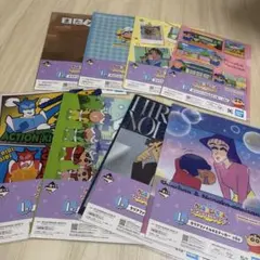 クレヨンしんちゃん 一番くじ クリアファイル＆ステッカー 全8セット