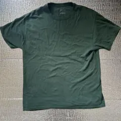 Champion ダークグリーン Tシャツ L チャンピオン