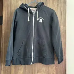 Nike ATHLETIC DEPT ブラックフルジップパーカー