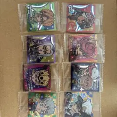ジョジョの奇妙な冒険 ウエハース シール　護衛チームその他8枚
