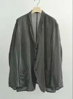 サイズ1 26SS COMOLI ストライプ ジャケット コモリのサムネイル