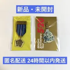 嵐 会場限定 ブローチ チャーム 青セット