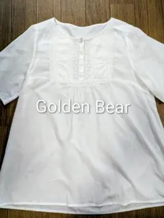 Golden Bear ホワイトシャツブラウス 涼しげのサムネイル