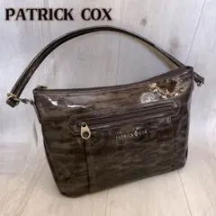 【新品未使用】パトリックコックス エナメル ショルダーバッグ 2way