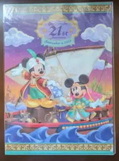 2022年 東京ディズニーシー21周年記念 クリアホルダー