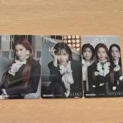 MISAMO ミナ サナ モモ PLAY タワレコ クリアトレカ トレカ ミサモ