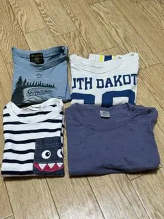 80センチ　半袖Tシャツ4点セット