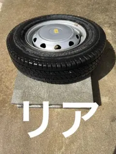 アッキー145/70R12鉄ホイールマルチタイヤ付き4本 145/70R12鉄ホイールマルチタイヤ付き04本 - メルカリ